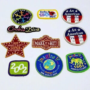Girl Scouts of America Patches Lot of 10